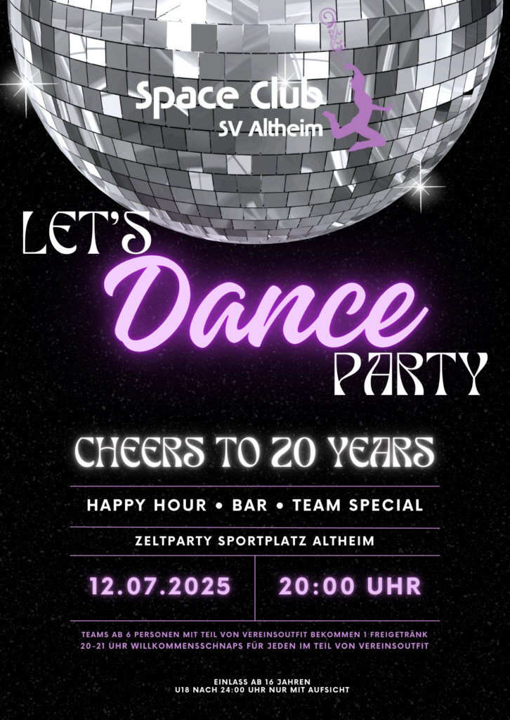 2025 Let's Dance Party - SV Altheim